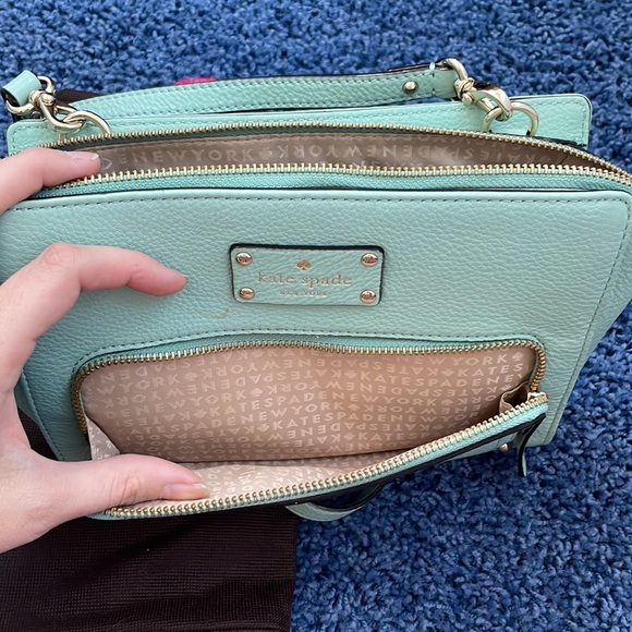 Kate Spade Light Blue Crossbody NWOT - Picture 4 of 11